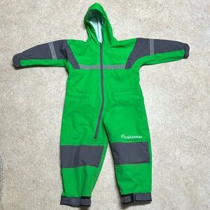 💚Green Oakiwear Rainsuit Size 5💚